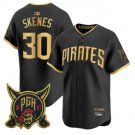 Pittsburgh Pirates #30 Paul Skenes Black 2026 City Connect Baseball Jersey