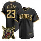 Pittsburgh Pirates #23 Mitch Keller Black 2026 City Connect Baseball Jersey