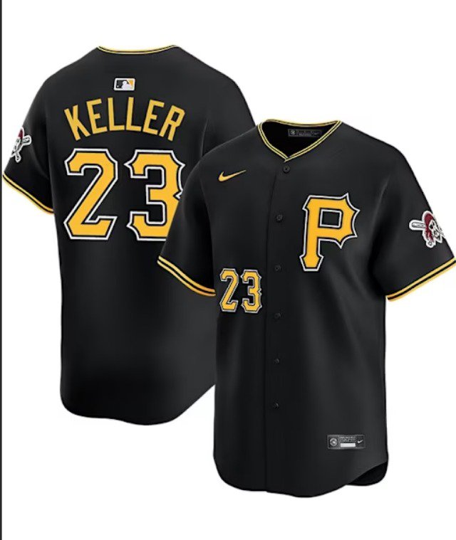 Pittsburgh Pirates #23 Mitch Keller Black Baseball Jersey