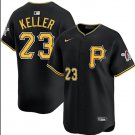 Pittsburgh Pirates #23 Mitch Keller Black Baseball Jersey