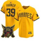 Pittsburgh Pirates #39 Dave Parker Gold 2026 City Connect Baseball Jersey