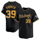 Pittsburgh Pirates #39 Dave Parker Black City Connect Baseball Jersey