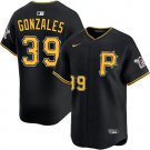 Pittsburgh Pirates #39 Nick Gonzales Black City Connect Baseball Jersey