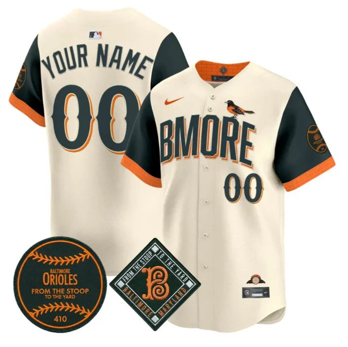 Custom Baltimore Orioles Jersey 2026 City Connect Vapor Premier Limited Stitched
