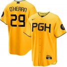 Pittsburgh Pirates #29 Ryan O'Hearn Gold City Connect Jersey