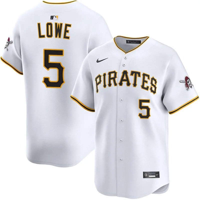 Pittsburgh Pirates #5 Brandon Lowe Nike White Home Limited Jersey