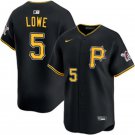 Pittsburgh Pirates #5 Brandon Lowe Nike Black Alternate Limited Jersey