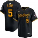 Pittsburgh Pirates #5 Brandon Lowe Nike Black Alternate 2nd Pittsburgh Limited Jersey