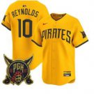 Bryan Reynolds Jersey 10 Pittsburgh Pirates 2026 City Connect Stitched Gold