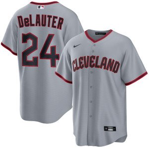 CLE #24 Chase DeLauter Gray Cool Base Limited Stitched