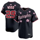 James Wood Jersey #29 Washington Nationals Cherry Blossom Vapor Premier Limited Jersey