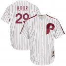 Philadelphia Phillies John Kruk White Throwback Jersey