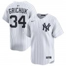 New York Yankees #34 Randal Grichuk Nike White Home with Name Limited Jersey