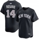 New York Yankees #14 Amed Rosario Nike Navy Alternate 2nd with Name New York Limited Jersey