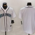 Seattle Mariners White Home Blank Replica Jersey Baseball Jerseys