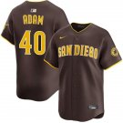San Diego Padres #40 Jason Adam Brown Away Jersey