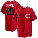 Cincinnati Reds #28 Eugenio Suarez 2026 City Connect Stitched Jersey Red