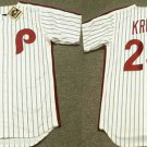Men's Philadelphia Phillies #29 John Kruk White Stitched Jersey