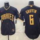 Pittsburgh Pirates #6 Konnor Griffin Black 2026 City Connect Stadium Jersey