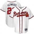 Jason Heyward Atlanta Braves #22 Majestic Replica Jersey - White