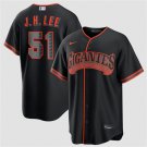 Giants #51 Jung Hoo Lee Black 2026 Alternate Stadium Stitched Jersey