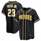 Men's San Diego Padres #23 Fernando Tatis Jr. 2026 Black Out Stitched Baseball Jersey