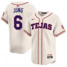 Texas Rangers #6 Josh Jung 2026 City Connect Stitched Baseball Jersey Cream