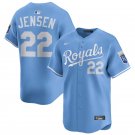 Mens Kansas City Royals #22 Carter Jensen Nike Light Blue Jersey