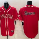 Men's Texas Rangers Team Big Logo Red 2026 City Connect Stitched Jersey