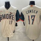 Men's Baltimore Orioles #17 Colton Cowser Natural 2026 City Connect Stadium Jersey