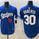 Men's Los Angeles Dodgers #30 Dave Roberts Royal 2026 Limited Stitched Jersey