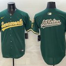 Mens Oakland Athletics Team Big Logo 2026 Yellow Alternate Sacramento Jersey