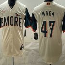 Men's Baltimore Orioles #47 MAGA Cream 2026 City Connect Stadium Jersey