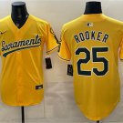 Men's Oakland Athletics #25 Brent Rooker 2026 Yellow Alternate Sacramento Jersey