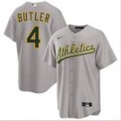 Lawrence Butler Gray Jersey #4 Athletics Vapor Premier Limited