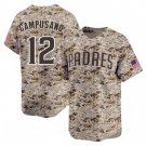San Diego Padres #12 Luis Campusano USMC Alternate Replica Player Jersey