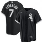 Tim Anderson Chicago White Sox Player Jersey - Black