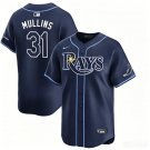Mens Tampa Bay Rays #31 Cedric Mullins Nike Navy Alternate Limited Jersey