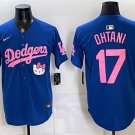 Men's Los Angeles Dodgers #17 Shohei Ohtani Royal 2025 Kitty Vapor Jersey