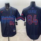Men's Toronto Blue Jays #84 Dylan Cease Navy 2024 City Connect Limited Stitched Jersey