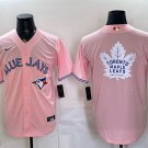 Toronto Blue Jays Blank Pink 50 Seasons Patch Stitched Baseball Jersey