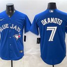 Toronto Blue Jays #7 Kazuma Okamoto Royal Alternate Limited Jersey