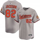 Baltimore Orioles #82 Jeremiah Jackson Grey Cool Base Stitched Baseball Jersey