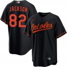 Baltimore Orioles #82 Jeremiah Jackson Black Cool Base Stitched Baseball Jersey