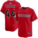 Mens Cleveland Guardians #44 Slade Cecconi Nike Red Alternate Limited Jersey