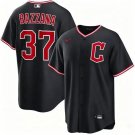 Mens Cleveland Guardians #37 Travis Bazzana Nike Navy Alternate Limited Jersey