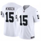 Las Vegas Raiders Fernando Mendoza White 2026 Draft F.U.S.E. Vapor Jersey