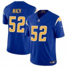 Los Angeles Chargers 52 Khalil Mack Royal F.U.S.E Vapor Limited Football Stitched Jersey