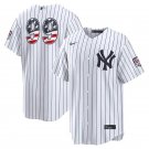 Men's New York Yankees #99 Aaron Judge White USA 250 Fourth of July Jersey