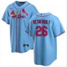 JJ Wetherholt #26 St. Louis Cardinals Blue Limited Jersey